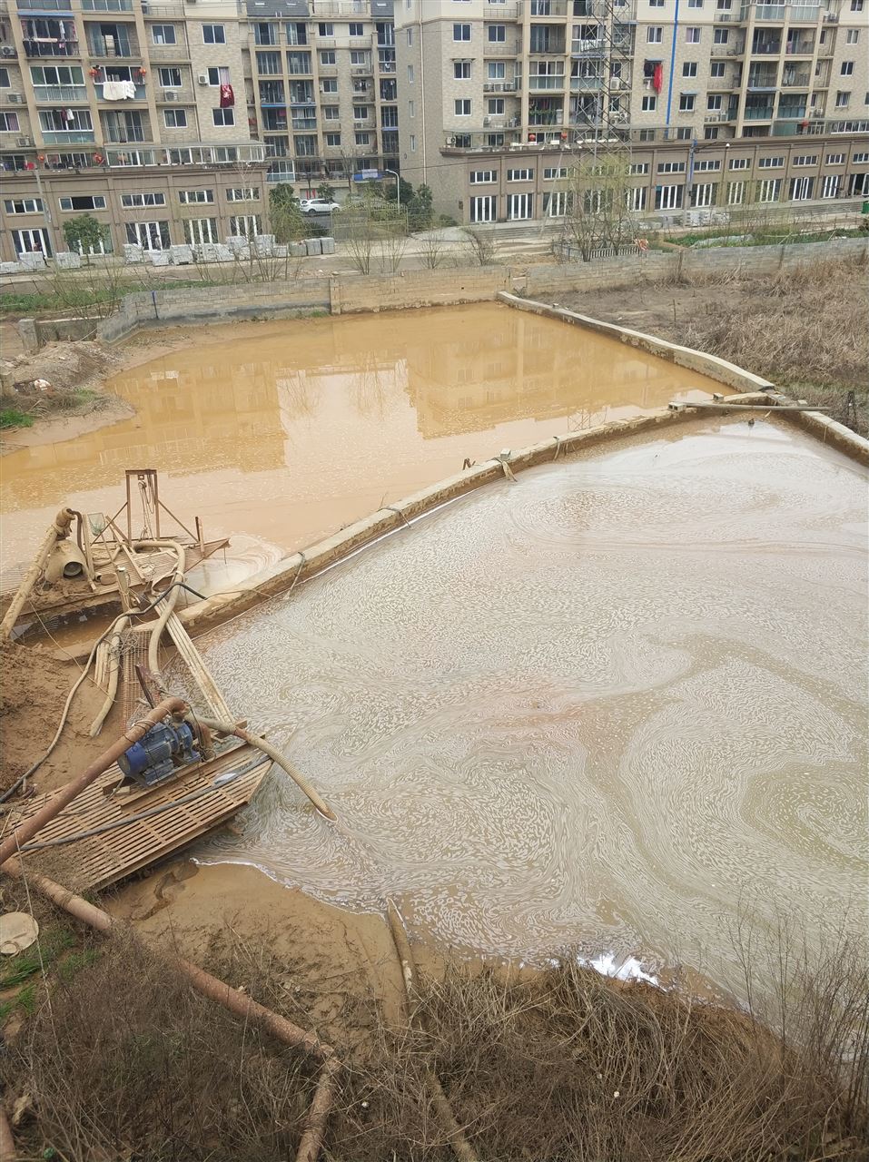 贵州沉淀池淤泥清理-厂区废水池淤泥清淤